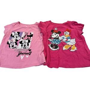 Disney Minnie Mouse Toddler Girl 3T Tshirt Bundle (2)